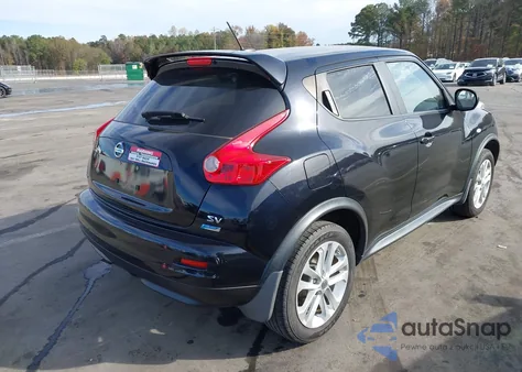 2013 Nissan Juke Sv из США, поврежденный, VIN JN8AF5MR0DT203794